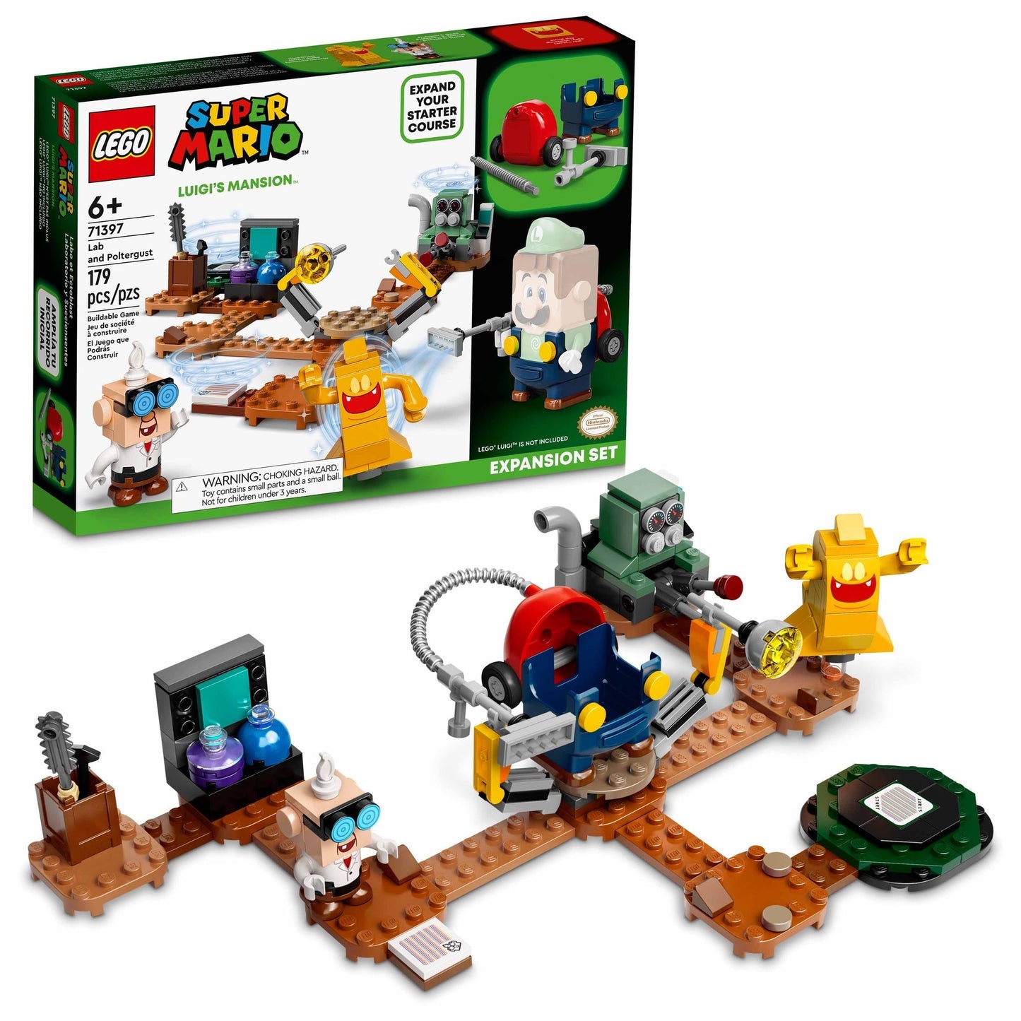 Luigi’s Mansion Lab and Poltergust Expansion Set