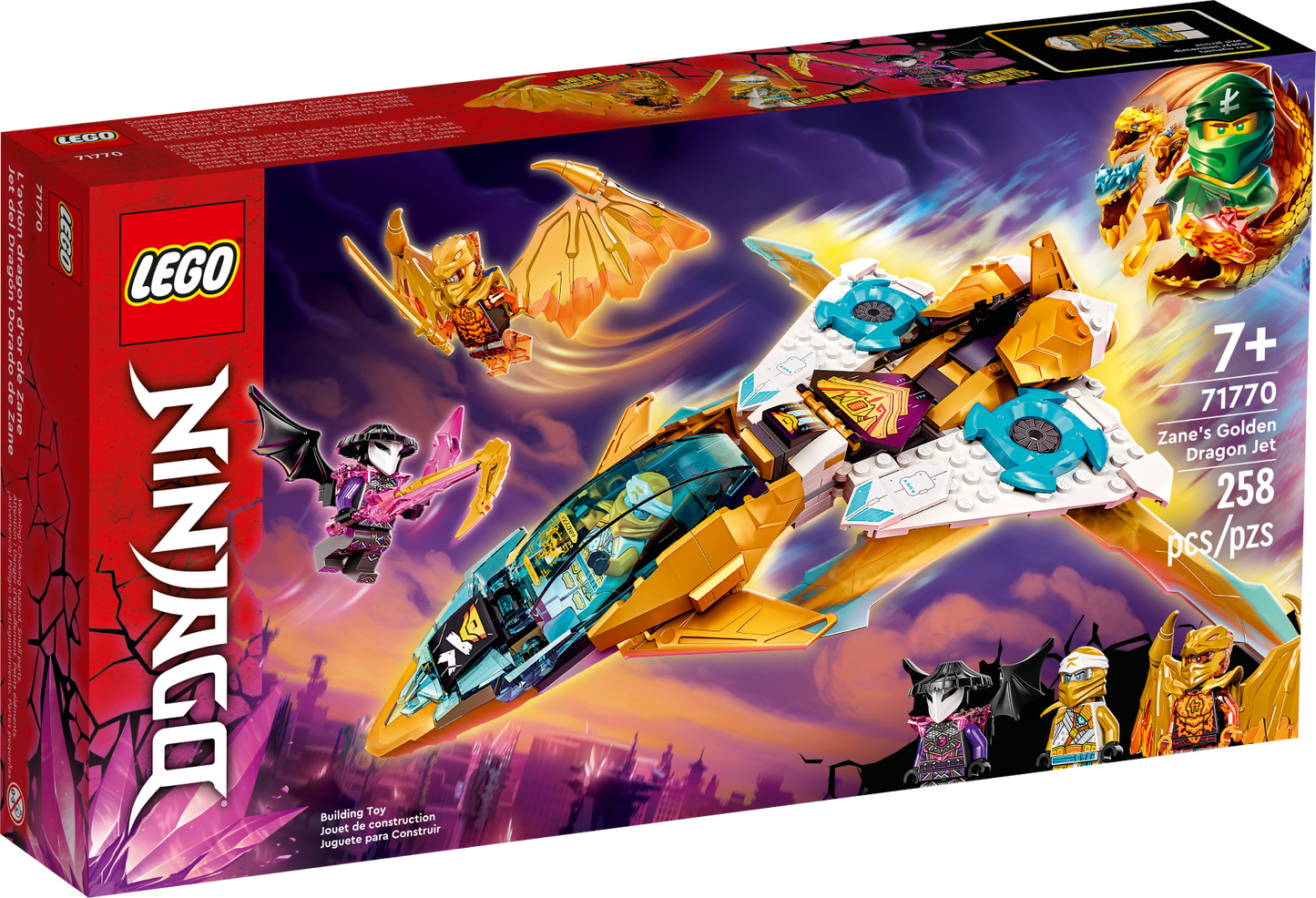 Zane's Golden Dragon Jet