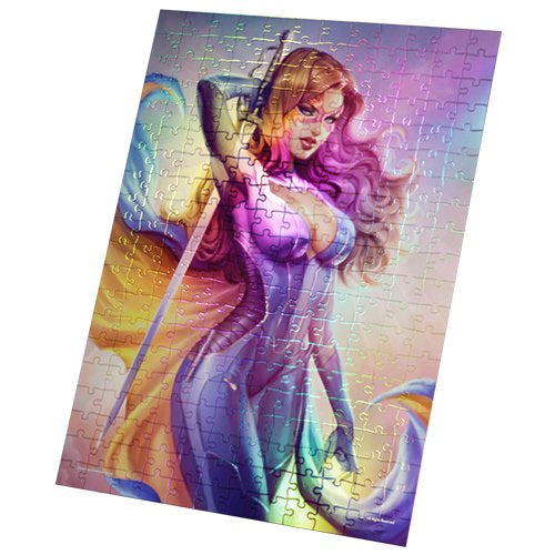 Grimm Fairy Tales Foil Jigsaw Puzzles - Belle Beast Hunter
