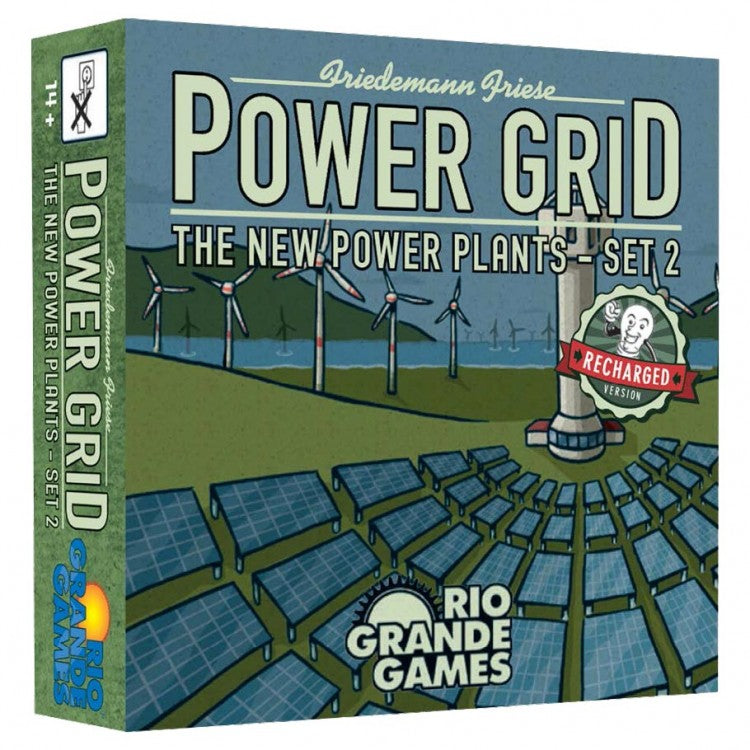 Power Grid - New Power Plant Cards Set 2