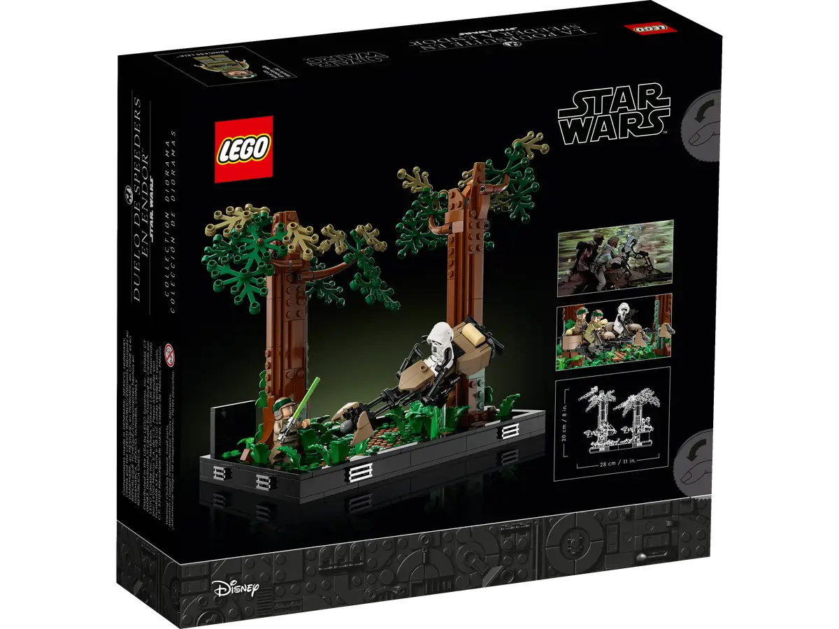 Lego™ Endor™ Speeder Chase Diorama
