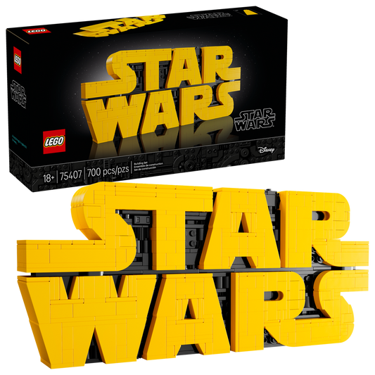 Star Wars Brick-Built Star Wars Logo Sign