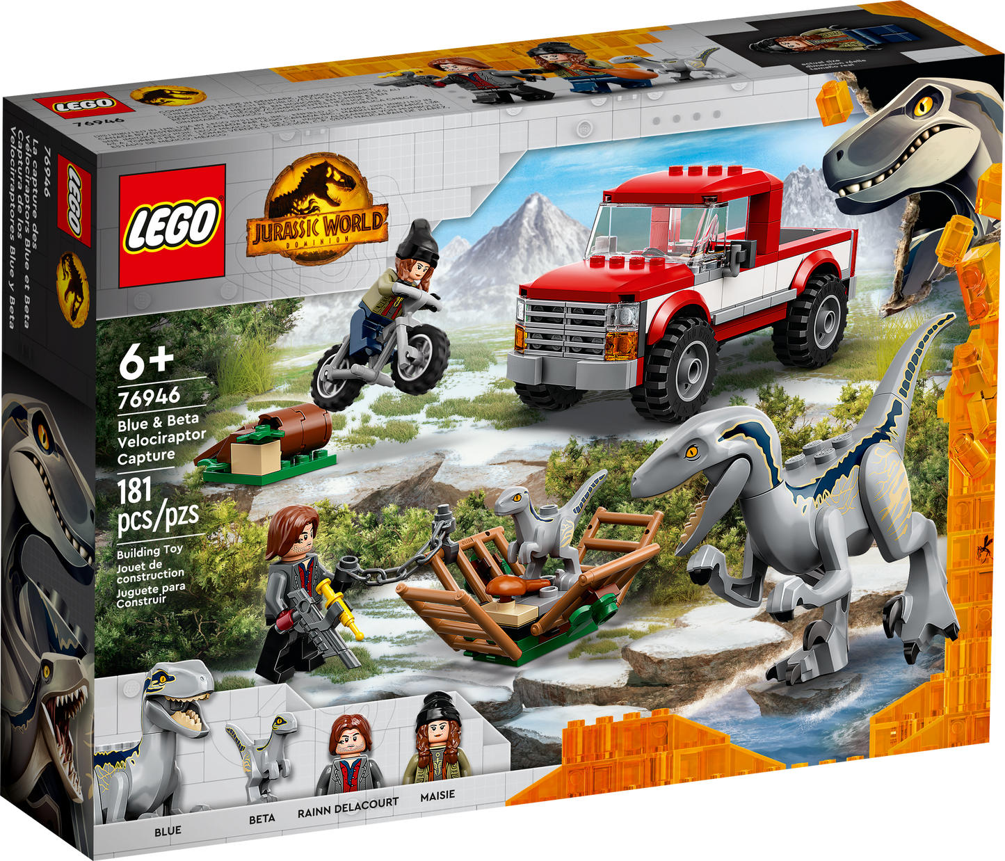Blue & Beta Velociraptor Capture