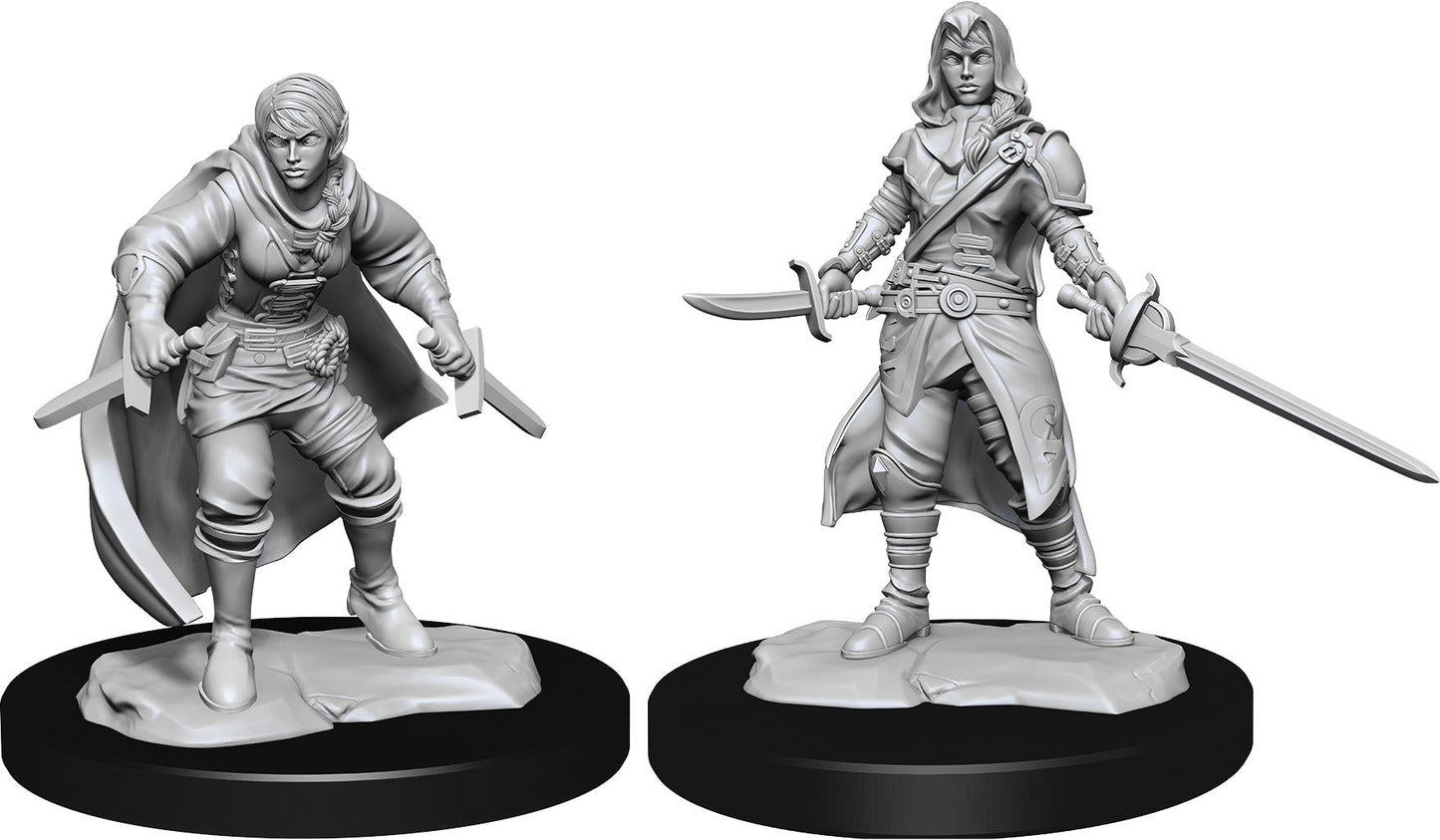 Dungeons and Dragons: Nolzur's Marvelous Unpainted Miniatures - W14 Half-Elf Rogue Female