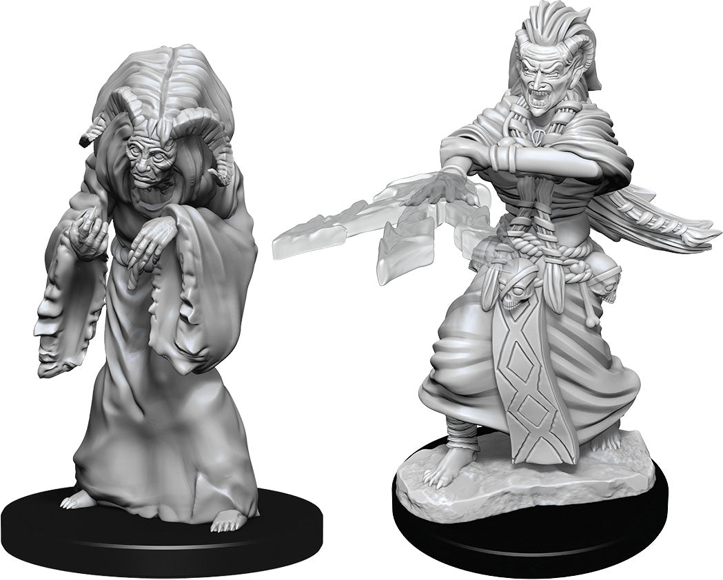 Dungeons and Dragons: Nolzur's Marvelous Unpainted Miniatures - W14 Night Hag & Dusk Hag