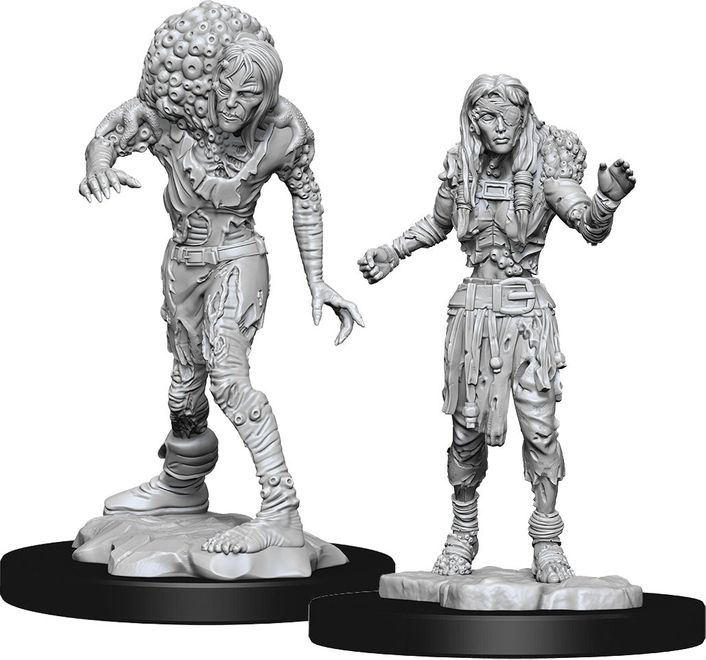 Dungeons and Dragons: Nolzur's Marvelous Unpainted Miniatures - W14 Drowned Assassin & Drowned Asetic