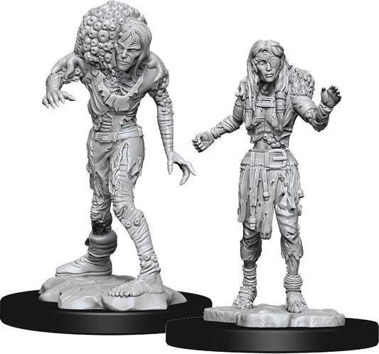 Dungeons and Dragons: Nolzur's Marvelous Unpainted Miniatures - W14 Drowned Assassin & Drowned Asetic