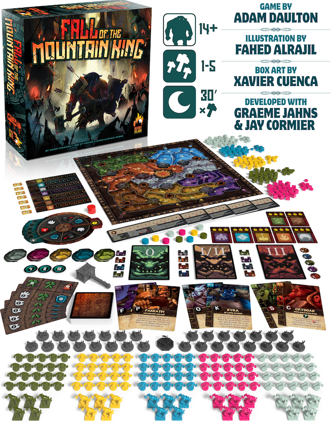 Fall of The Mountain King - Kickstarter Deluxe Edition