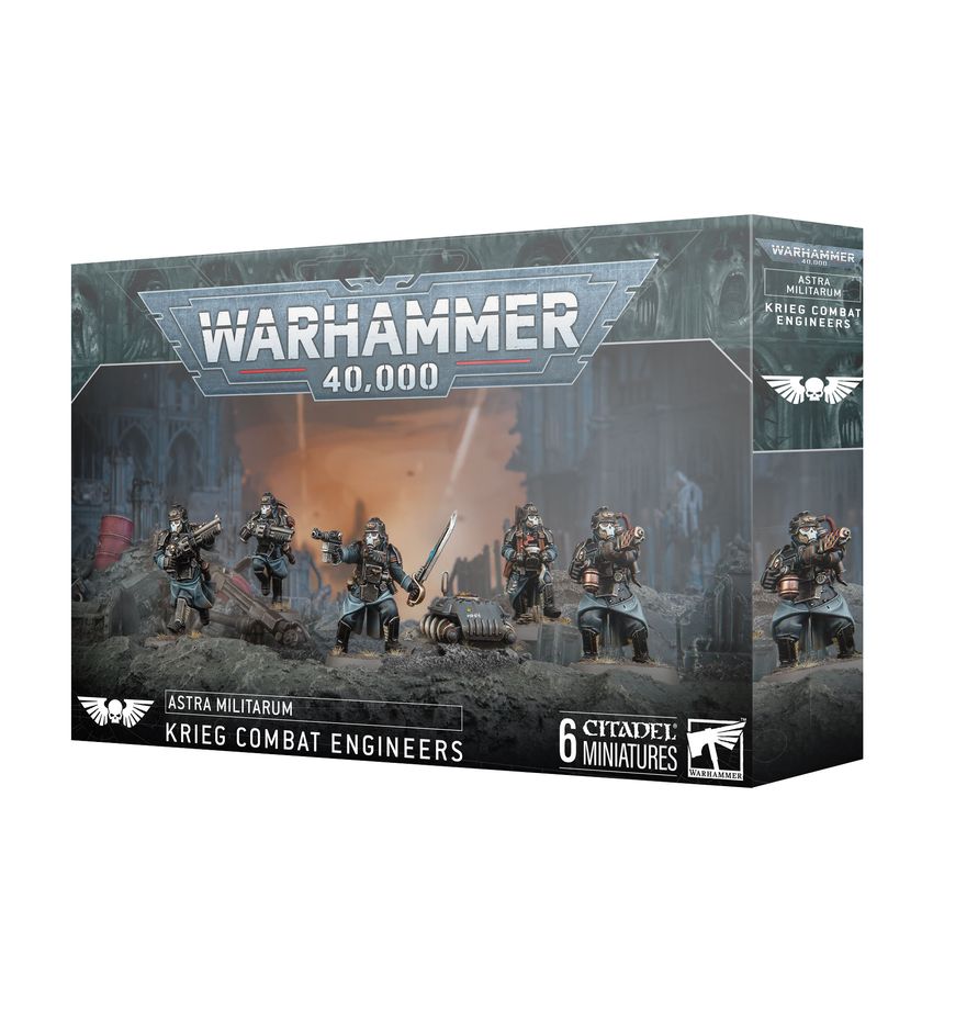 Warhammer 40k - Astra Militarum Krieg Combat Engineers