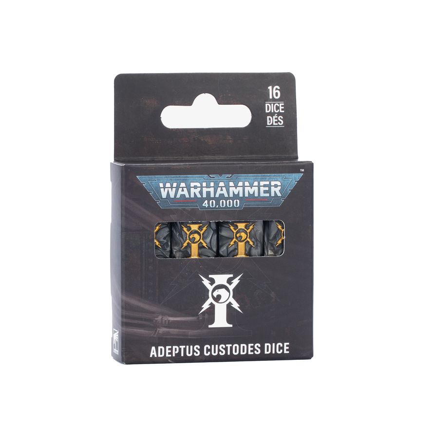Warhammer Adeptus Custodes Dice