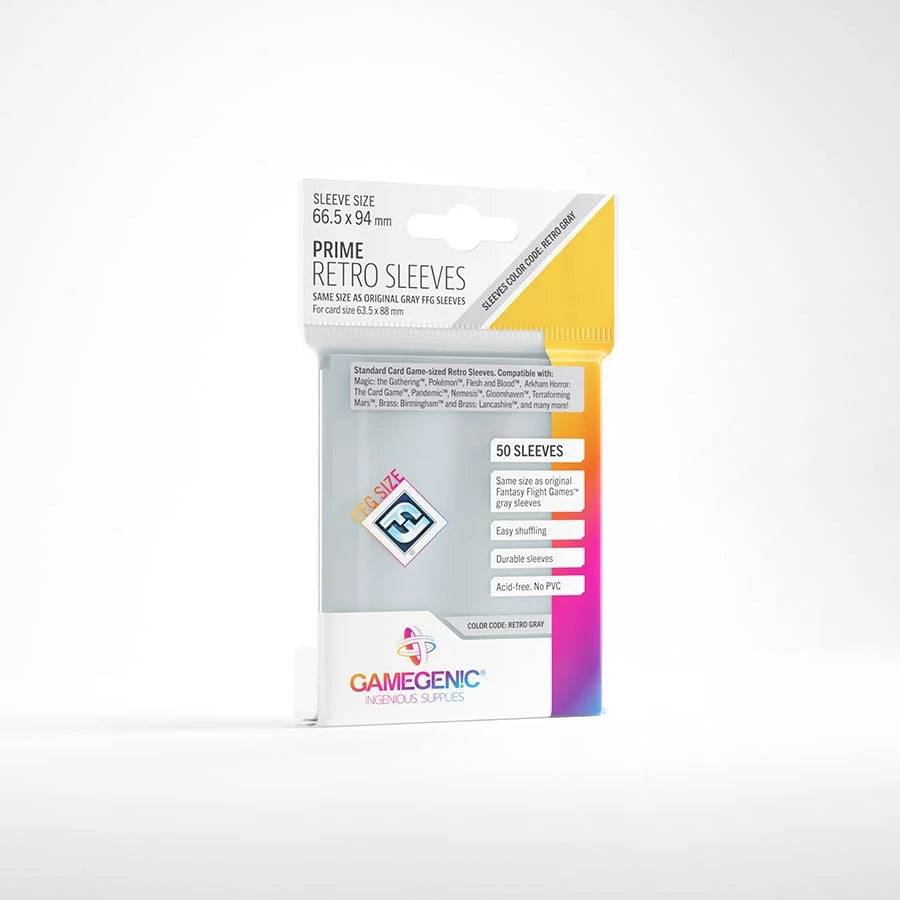Prime Retro Sleeves - Case of 16 Packs