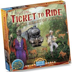 Ticket to Ride: The Heart of Africa - Boardlandia