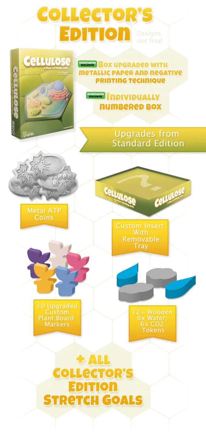 Cellulose: A Plant Cell Biology Game - Kickstarter Collector's Edition