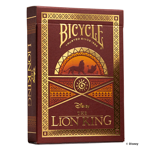Bicycle Playing Cards - Lion King