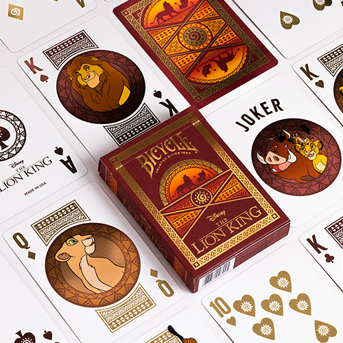 Bicycle Playing Cards - Lion King