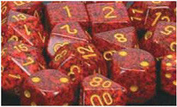7 Die Set - Speckled Mercury - Boardlandia