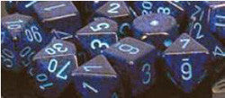 D6 -- 16Mm Speckled Dice, Cobalt, 12Ct - Boardlandia