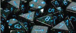 D6 -- 16Mm Speckled Dice, Blue Star, 12Ct - Boardlandia
