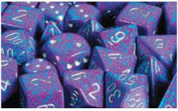 D6 -- 12Mm Speckled Dice, Silver Tetra, 36Ct - Boardlandia
