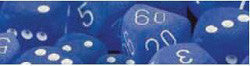 7 Die Set - Frosted Blue With White - Boardlandia