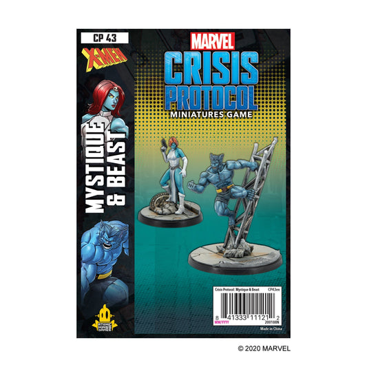 Marvel: Crisis Protocol - Mystique and Beast Character Pack