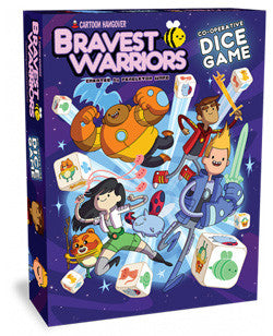 Bravest Warriors - Cooperative Dice Game - Boardlandia