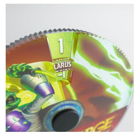 KeyForge Premium Chain Tracker - Mars