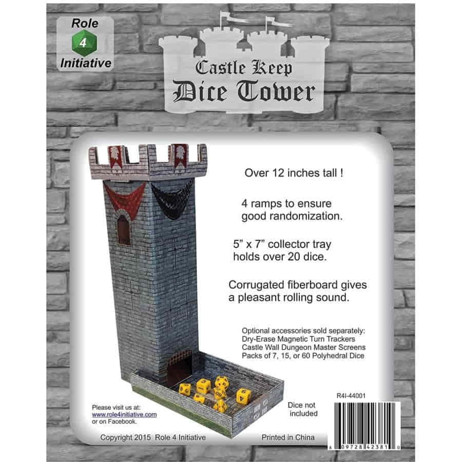 Castle Keep Dice Tower
