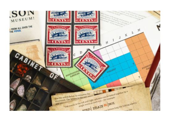 Escape from the Museum (8 Count Mini Escape Room Display)