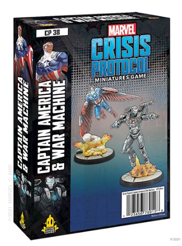 Marvel Crisis Protocol - Captain America and War Machine