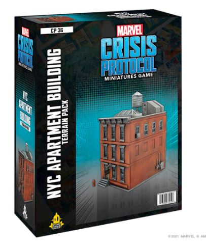 Marvel Crisis Protocol - NYC Apartment Building Terrain