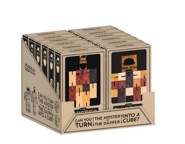 Puzzle Gentleman Display (12 Count Puzzle DIsplay)