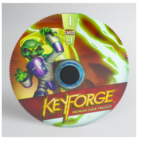 KeyForge Premium Chain Tracker - Mars