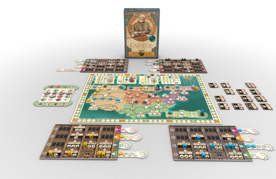 Carnegie Deluxe (Kickstarter Edition) + Deluxe Metal Goods Cubes