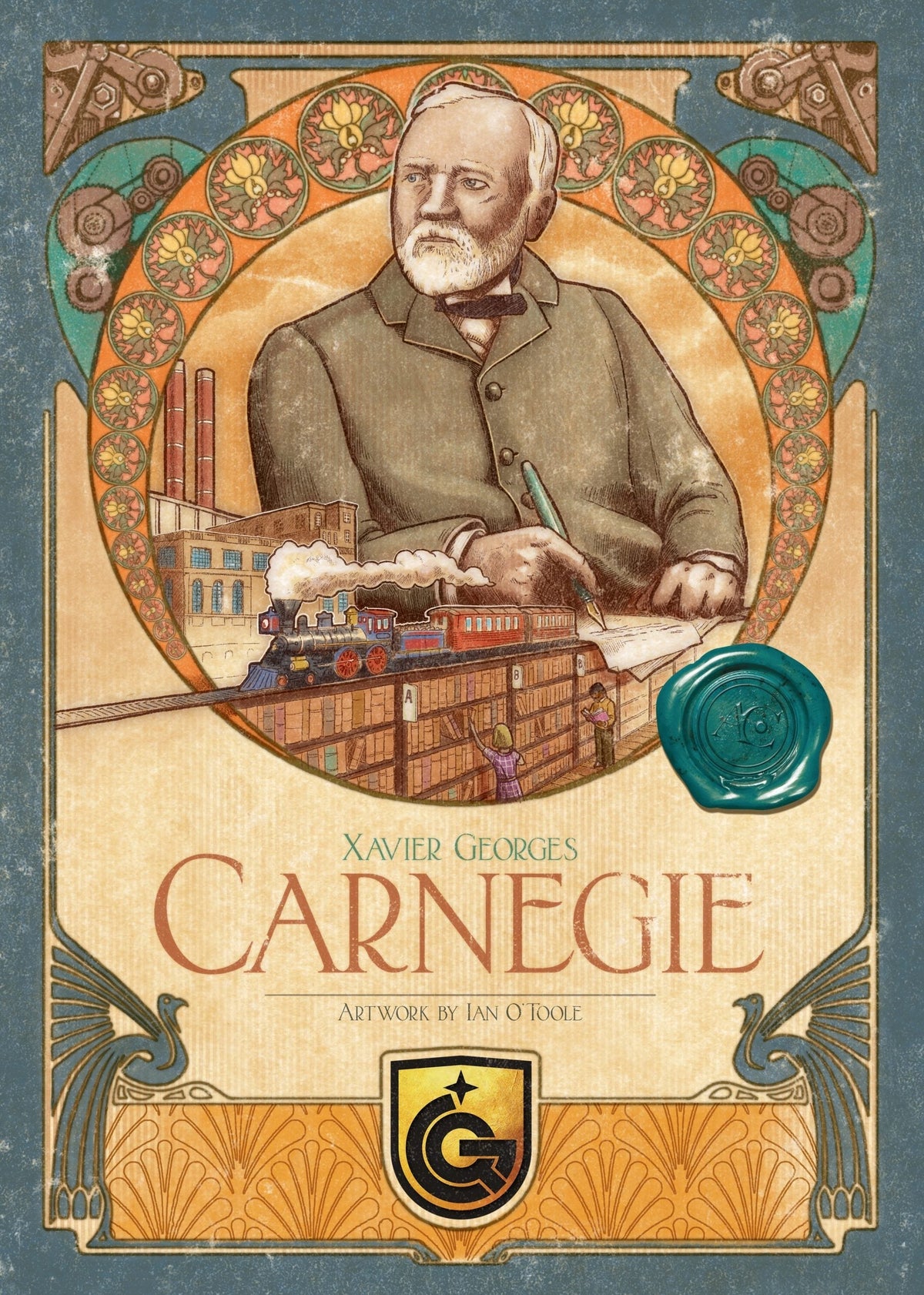 Carnegie Deluxe (Kickstarter Edition) + Deluxe Metal Goods Cubes