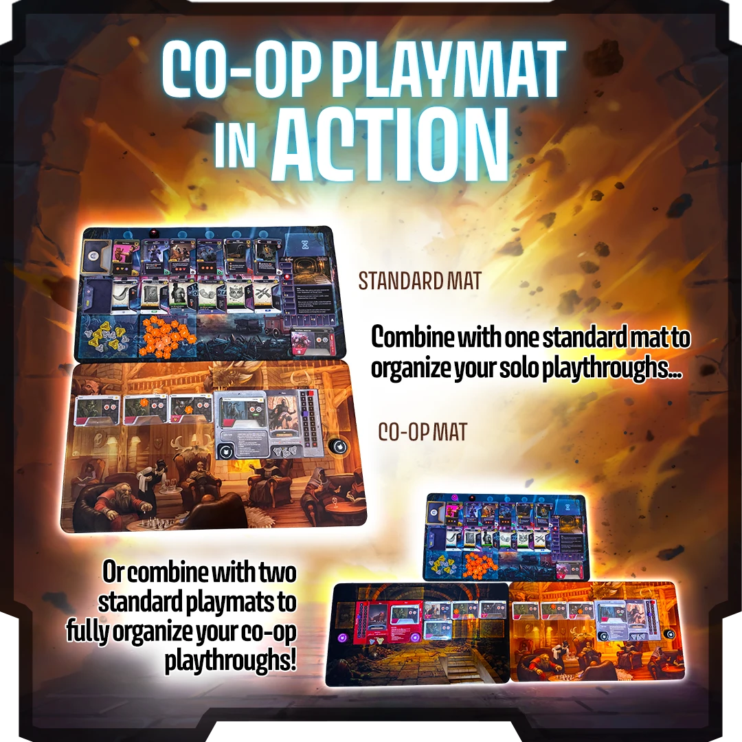 Dungeon Crawler Carl Unstoppable Co-op Playmat