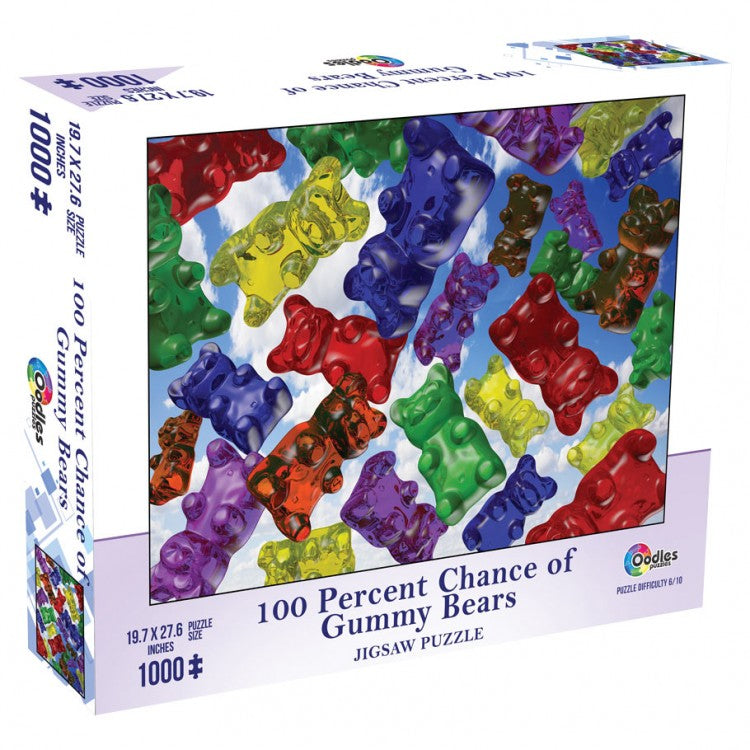 100% Chance of Gummy Bears 1000pc Puzzle