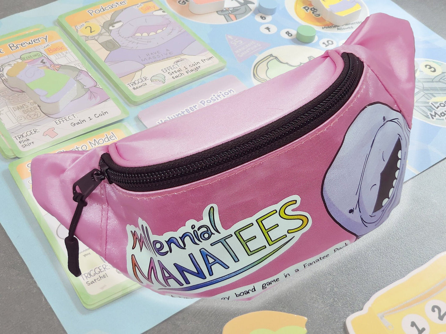 Millenial Manatees: Board Game in a Fanatee Pack