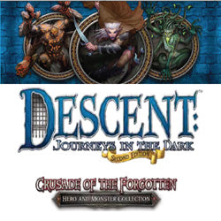 Descent Second Edition: "Crusade Of The Forgotten" Hero & Monster Collection - Boardlandia