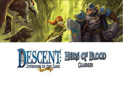 Descent Second Edition: Journeys In The Dark "Heirs Of Blood Campaign" Expansion - Boardlandia