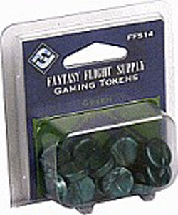 Gaming Tokens - Green - Boardlandia