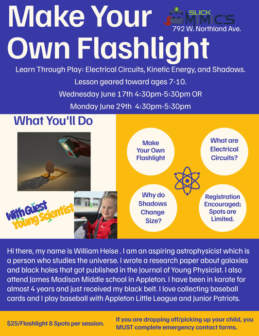 Make Your Own Flashlight Event