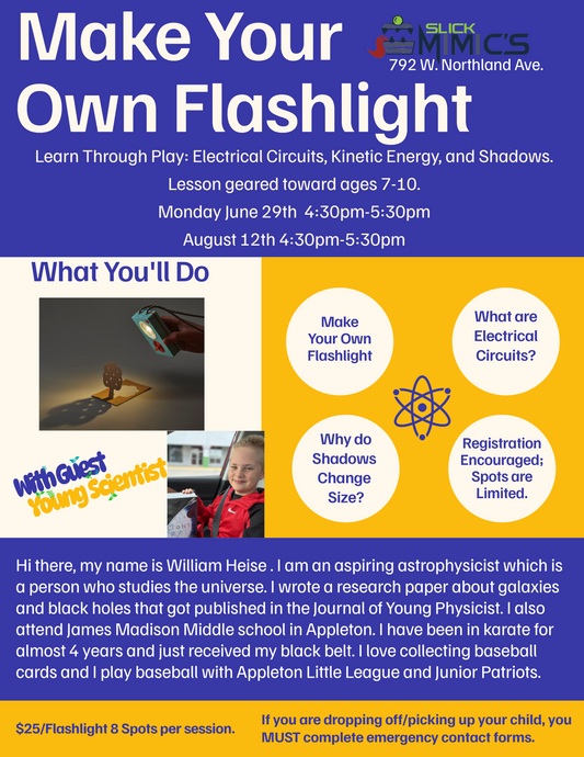Make Your Own Flashlight Event