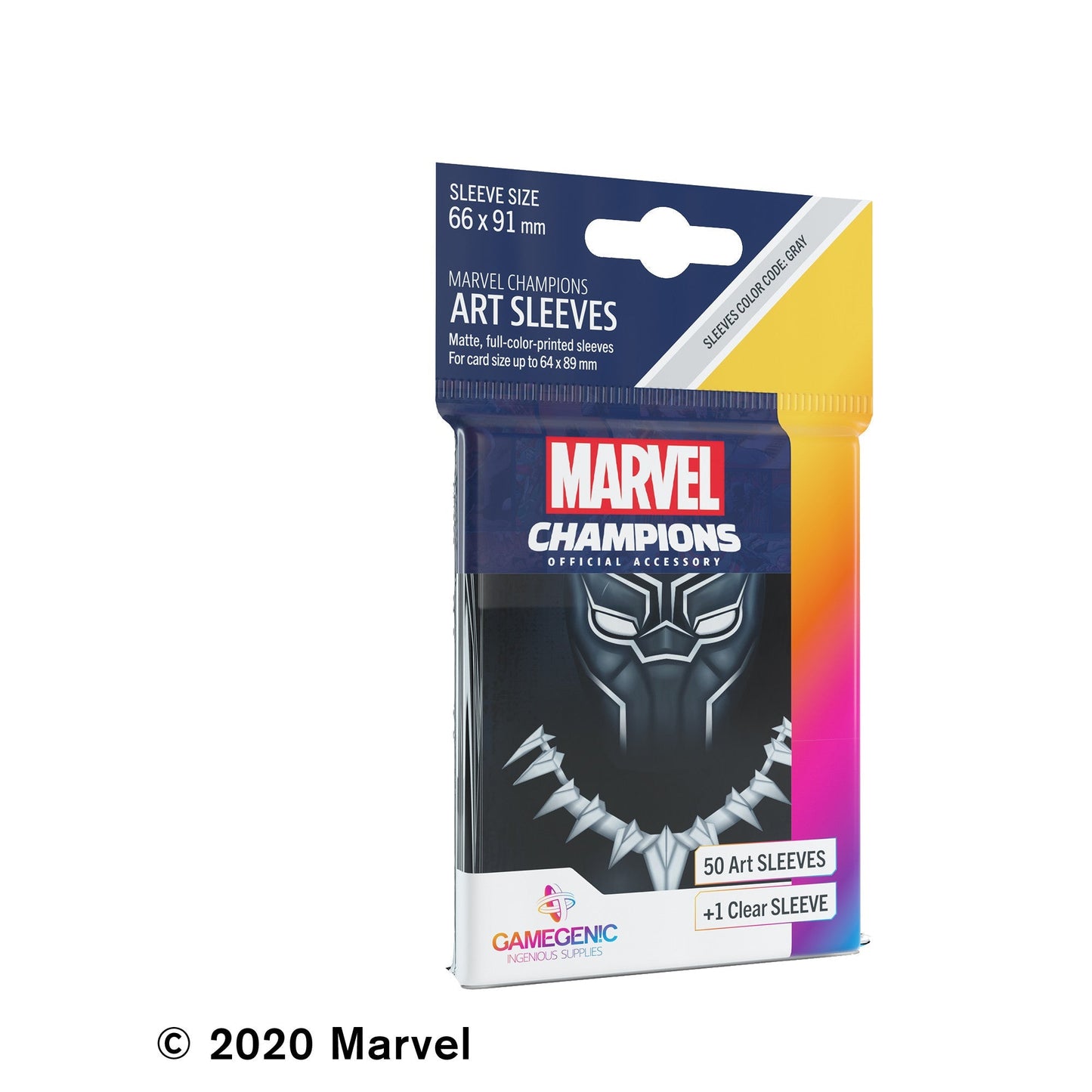 Marvel Champions Art Sleeves: Black Panther