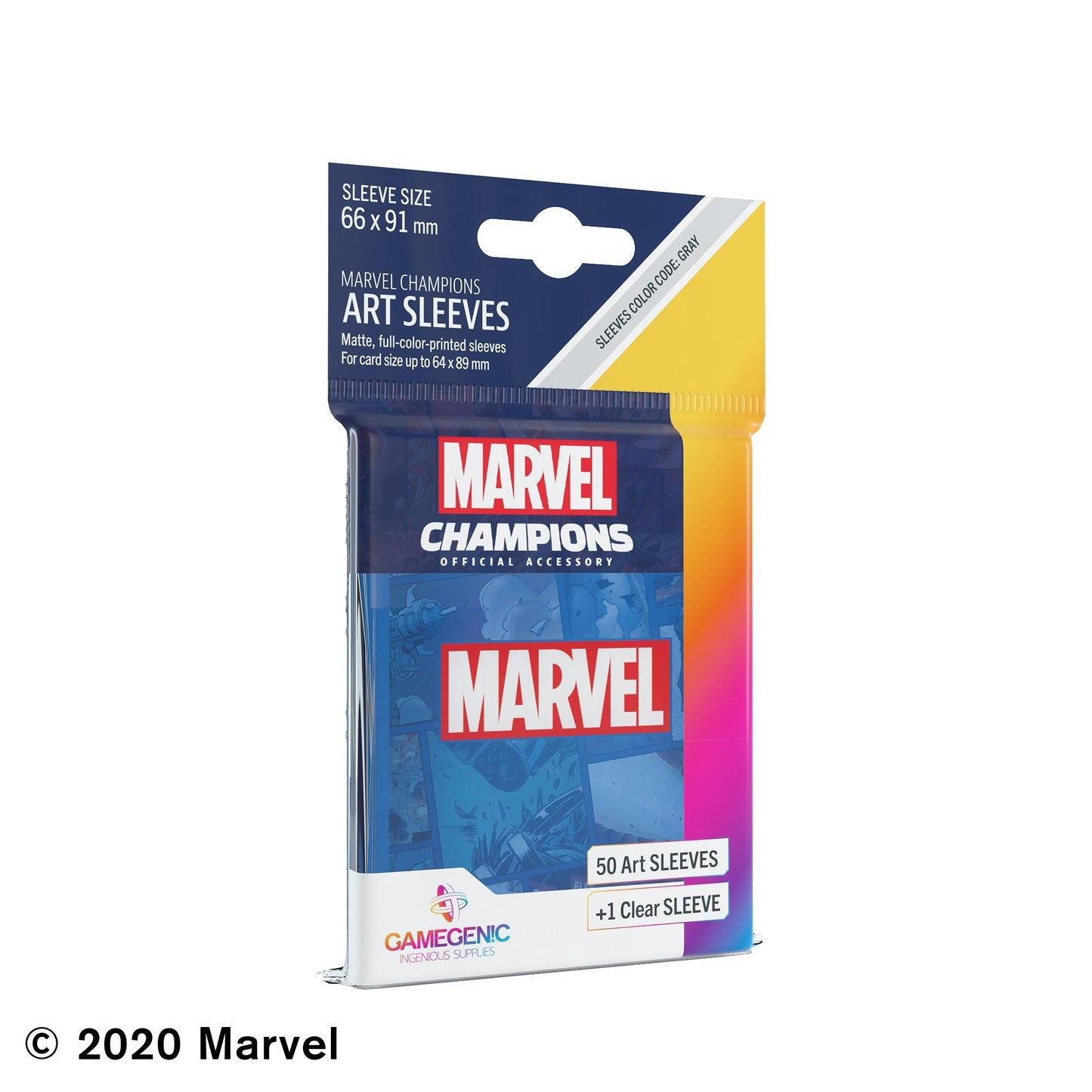 Marvel Champions Art Sleeves: Marvel Blue