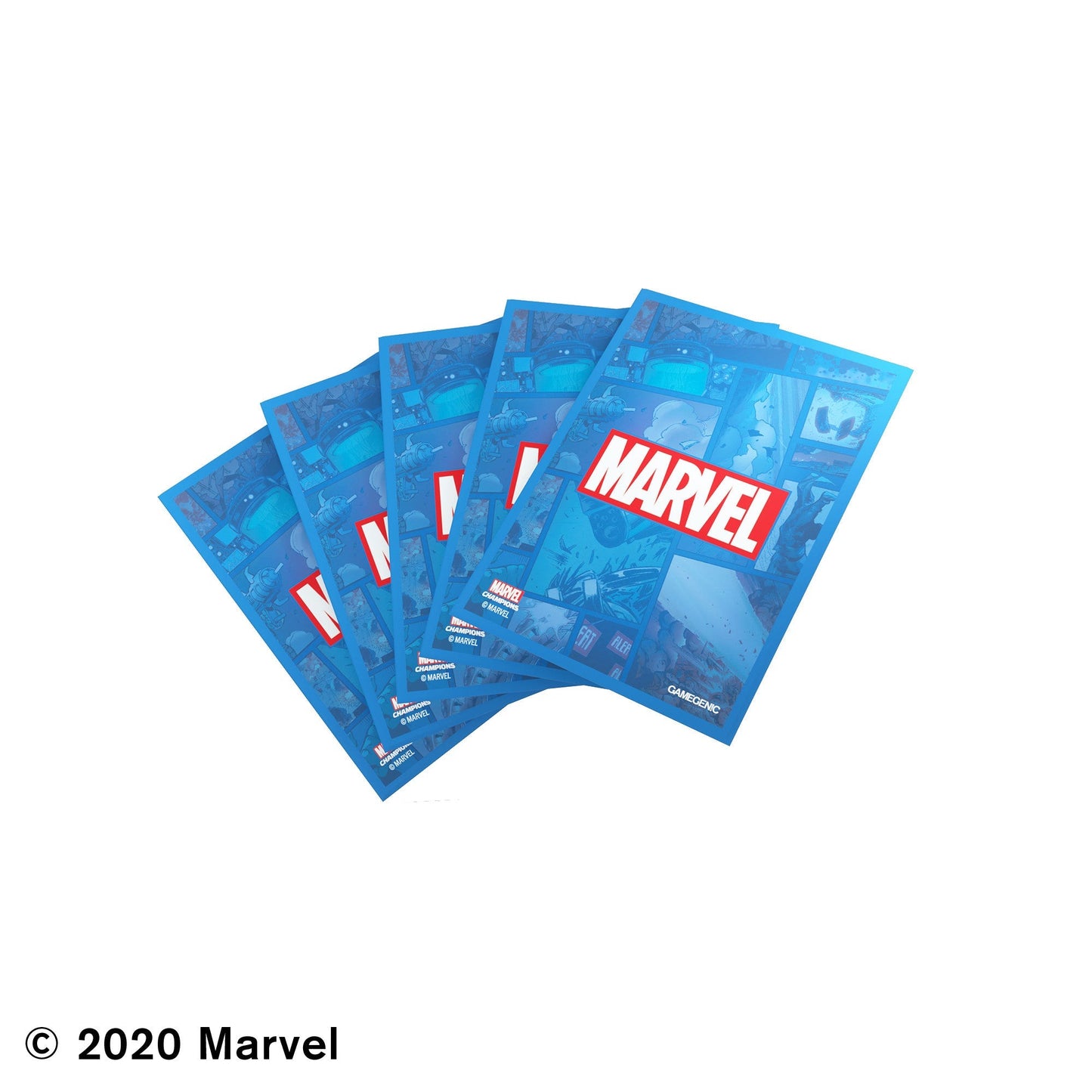 Marvel Champions Art Sleeves: Marvel Blue