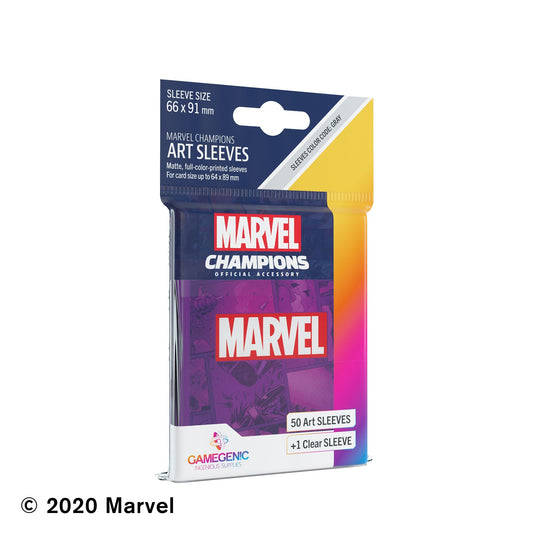 Marvel Champions Art Sleeves: Marvel Purple