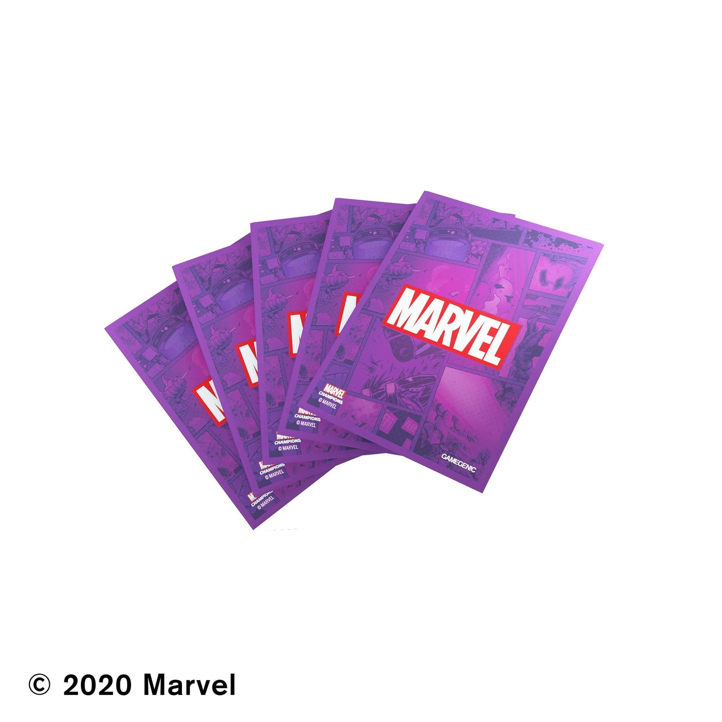 Marvel Champions Art Sleeves: Marvel Purple