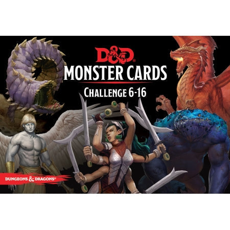 Dungeons and Dragons - Monster Cards - Challenge 6-16