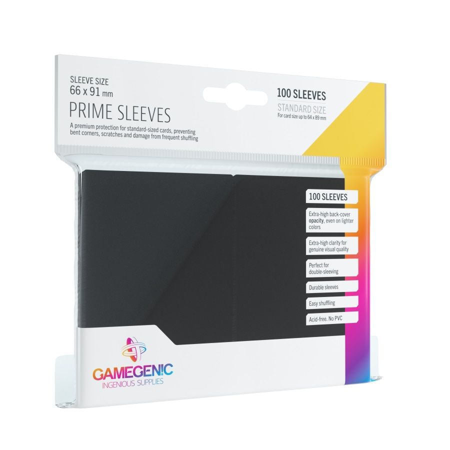 Prime Card Sleeves: Black